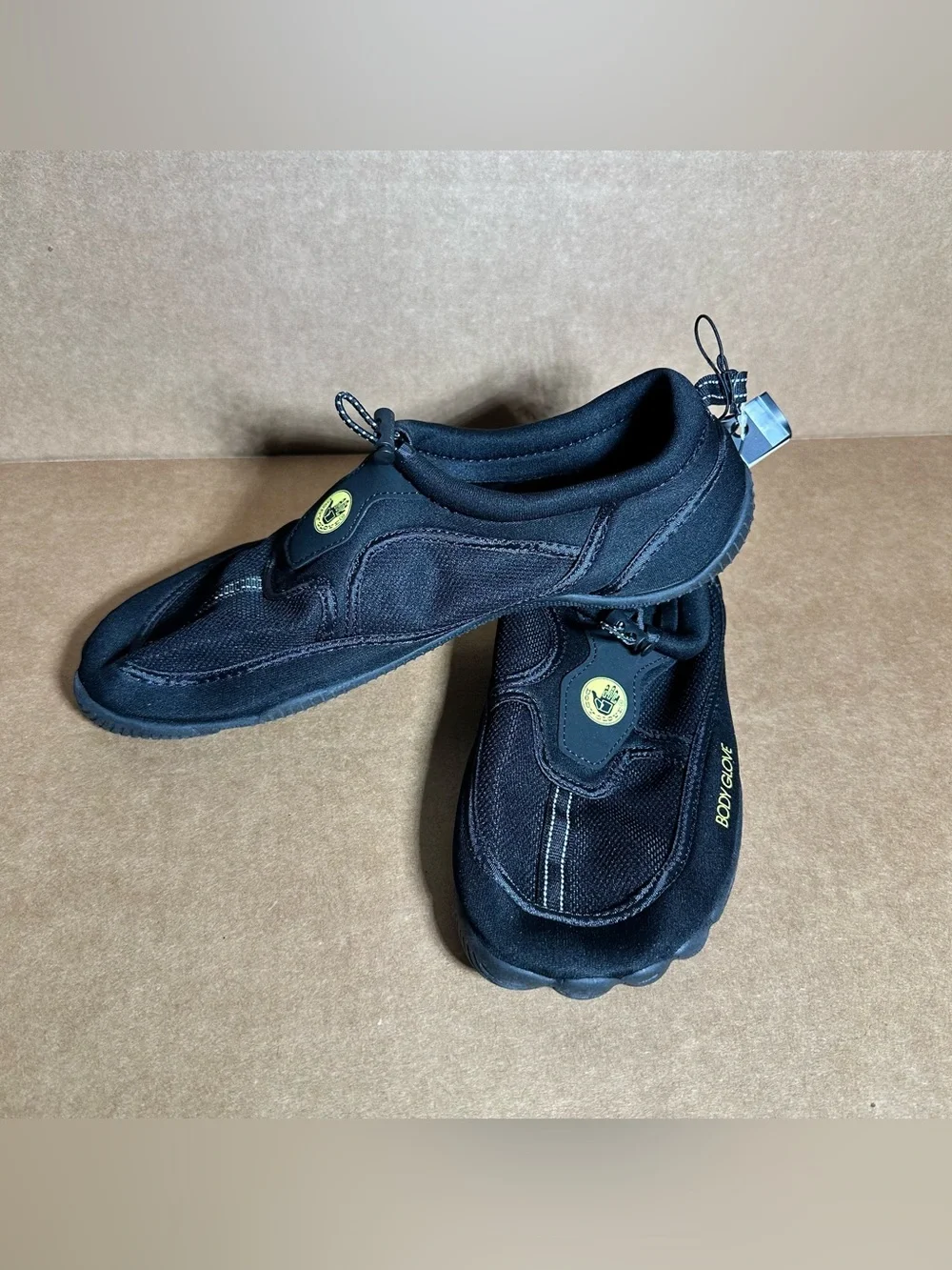 Body Glove Men's Black Water Shoe, Riverbreaker II , Aqua Socks, Size 10, New